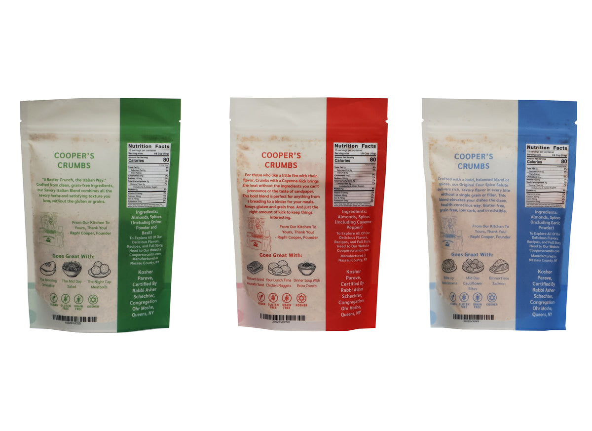 Cooper’s Crumbs Variety Pack – Cooper's Crumbs